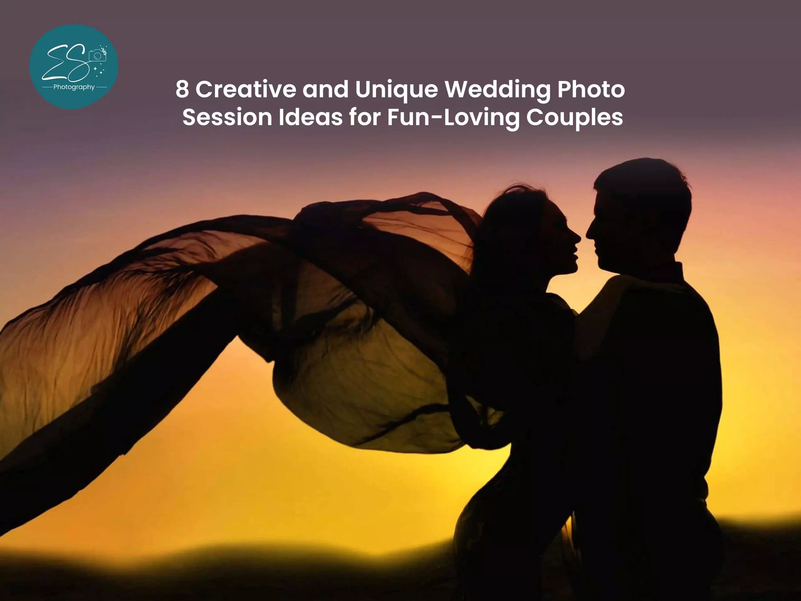 8 Creative and Unique Wedding Photo Session Ideas for Fun-Loving Couples